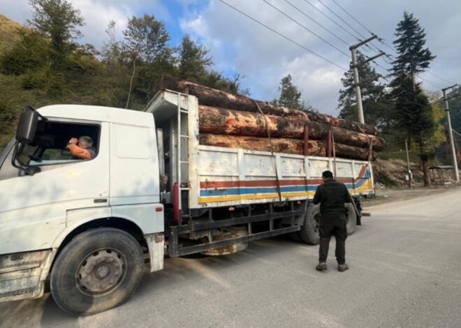 Bolu’da orman kaçakçılığı denetimi: ‘Kaçak odun’ dolu kamyonlar yakalandı