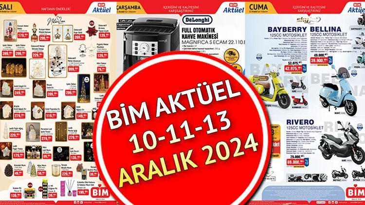 RAFLARDA! BİM 10 ARALIK 2024 KATALOĞU || Bim’de bu hafta neler var? Bim aktüel Yılbaşı Süsleri, Full Otomatik Kahve Makinesi, Buhar Kazanlı Ütü getiriyor!